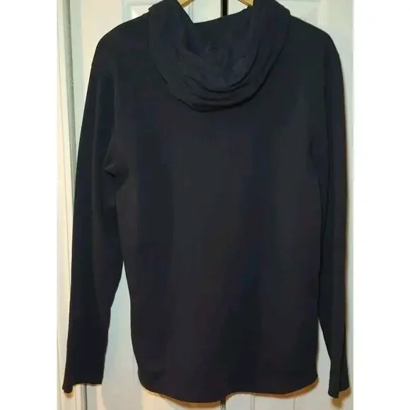 Nike Men's Lightweight Hooded Pullover Navy Blue Hoodie Swoosh - Small - Picture 4 of 7